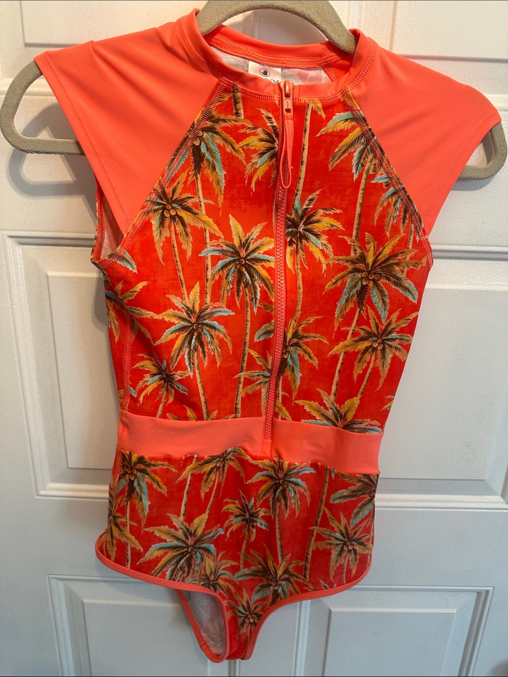Body Glove Coral Palm Tree One-Piece Swimsuit